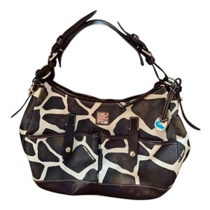 Dooney & Bourke Giraffe Print Shoulder Bag